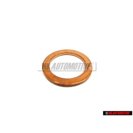 Original VW Oil Drain Plug Sealing Ring - N 0138492