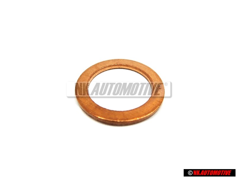 Original VW Oil Drain Plug Sealing Ring - N 0138492