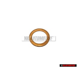Original VW Oil Drain Plug Sealing Ring - N 0138492