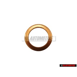 Original VW Oil Drain Plug Sealing Ring - N 0138492