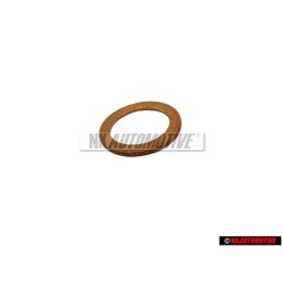 Original VW Oil Drain Plug Sealing Ring - N 0138492