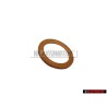 Original VW Oil Drain Plug Sealing Ring - N 0138492