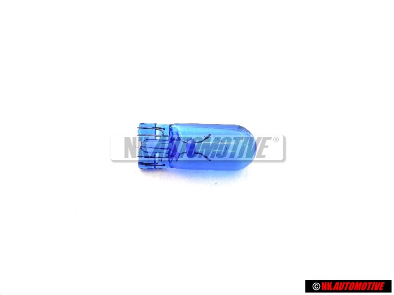 Original VW Bulb, Blue Glass - N 01775310