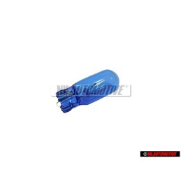 Original VW Bulb, Blue Glass - N 01775310