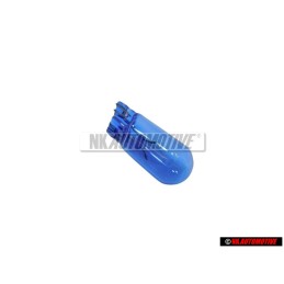 Original VW Bulb, Blue Glass - N 01775310