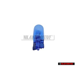 Original VW Bulb, Blue Glass - N 01775310