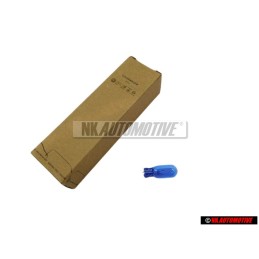 Original VW Bulb, Blue Glass - N 01775310
