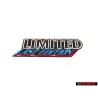 Original VW LIMITED LAST EDITION Panel Badge Emblem Multicolor - 255853679D CHY