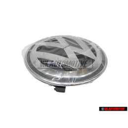 Original VW Front Grill Badge Emblem Chrome - 3C0853600A MQH