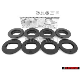Original VW 1 Set Fixing Parts For Floor Mat - 3D0898501B 71N