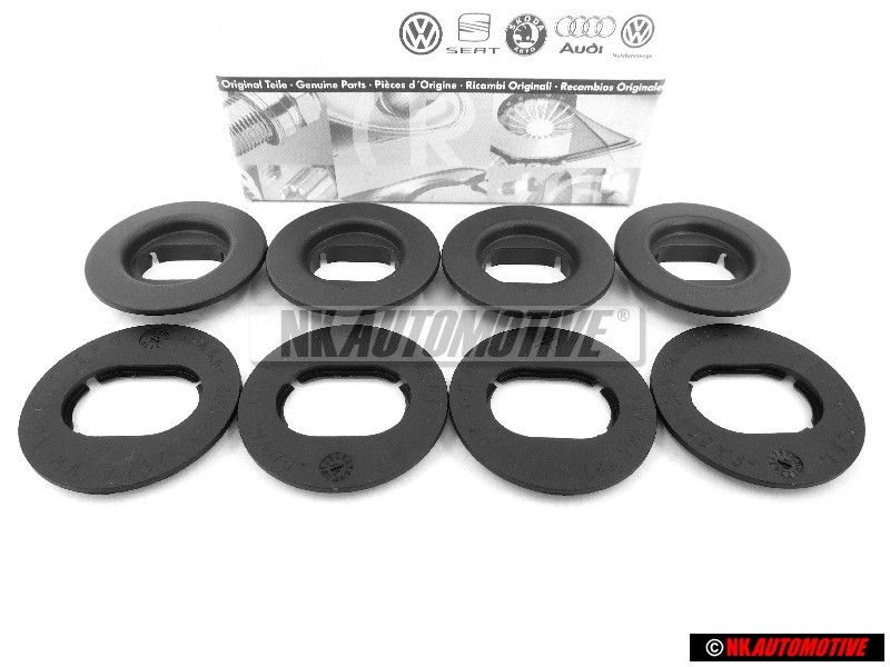 Original VW 1 Set Fixing Parts For Floor Mat - 3D0898501B 71N