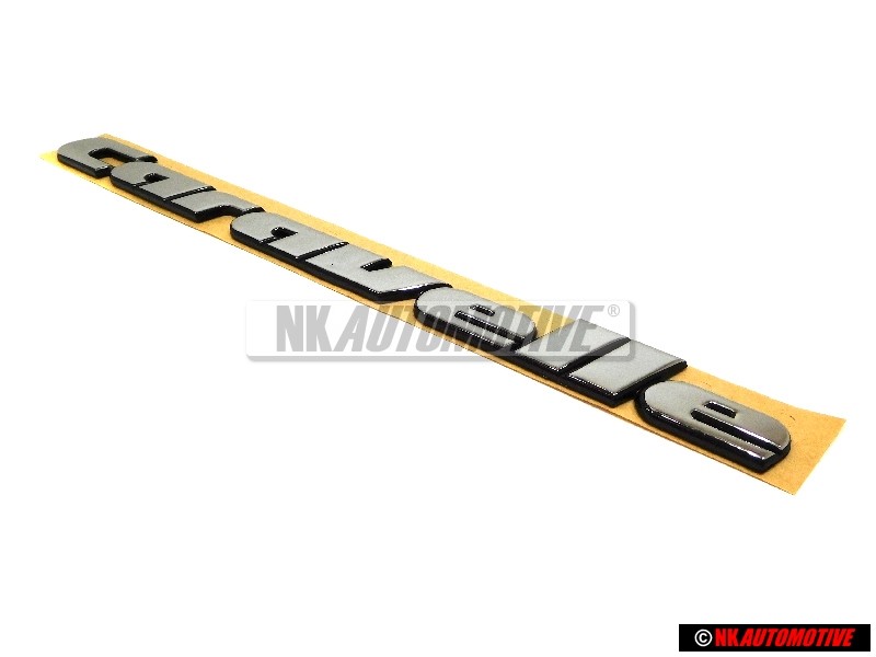 Original VW CARAVELLE Rear Badge Emblem Chrome - 705853689G Z10