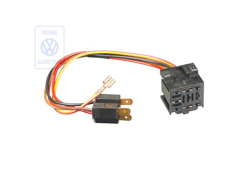 Original VW Wiring Harness Adapter For Fuel Pump Relay - 171971761B