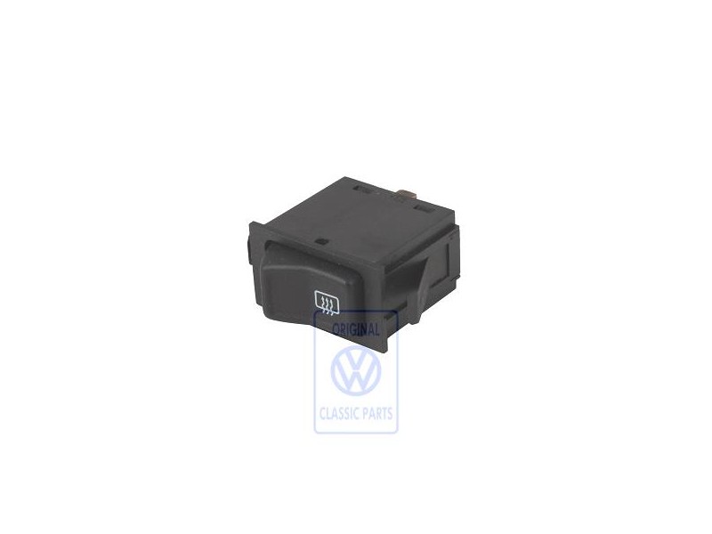 Original VW Switch For Heated Rear Window - 321959621A