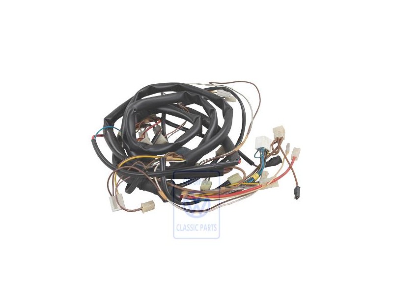 Original VW Wiring Harness: Front Left - 533971071M
