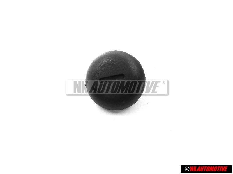 Original VW Press Stud Satin Black - 253260130 01C