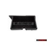 Original Audi S4 Front Grill Badge Emblem Black Chrome Red - 8H0853736A 2ZZ