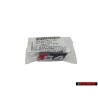 Original Audi S4 Front Grill Badge Emblem Black Chrome Red - 8H0853736A 2ZZ