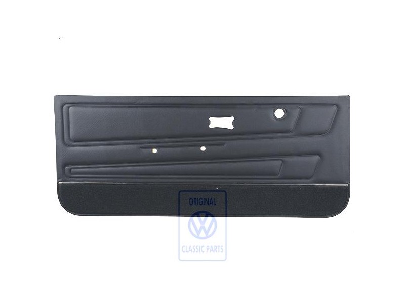 Original VW Door Trim (Leatherette) Mauritius Blue - 155867015BGWP2