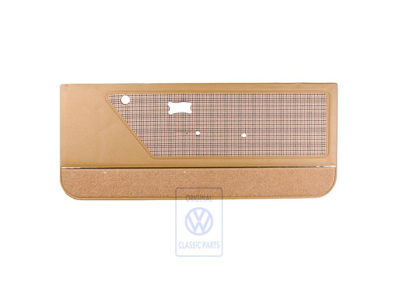 Original VW Door Panel Trim (Cloth) Bedouin (Brown) - 155867016AQWP7