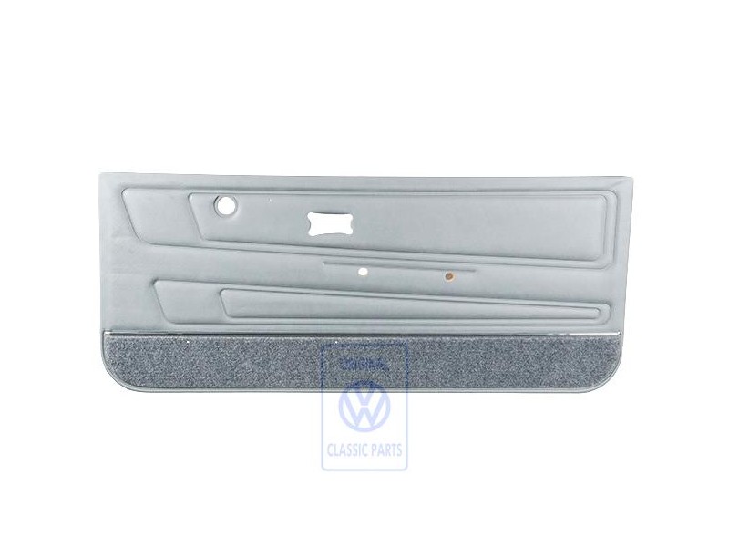 Original VW Door Trim (Leatherette) Dove Grey - 155867016BGWP3