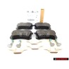 Original VW set brake pads for disk brake - 1H0698451G