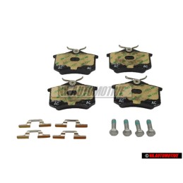 Original VW set brake pads for disk brake - 1H0698451G