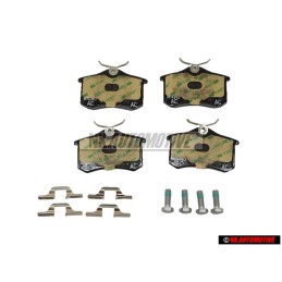 Original VW set brake pads for disk brake - 1H0698451G