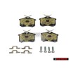 Original VW set brake pads for disk brake - 1H0698451G