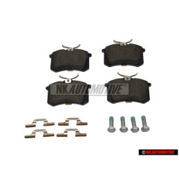 Original VW set brake pads for disk brake - 1H0698451G