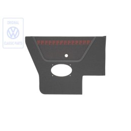 Original VW Side Trim (Fabric) Black/Red - 155867043BEBYT