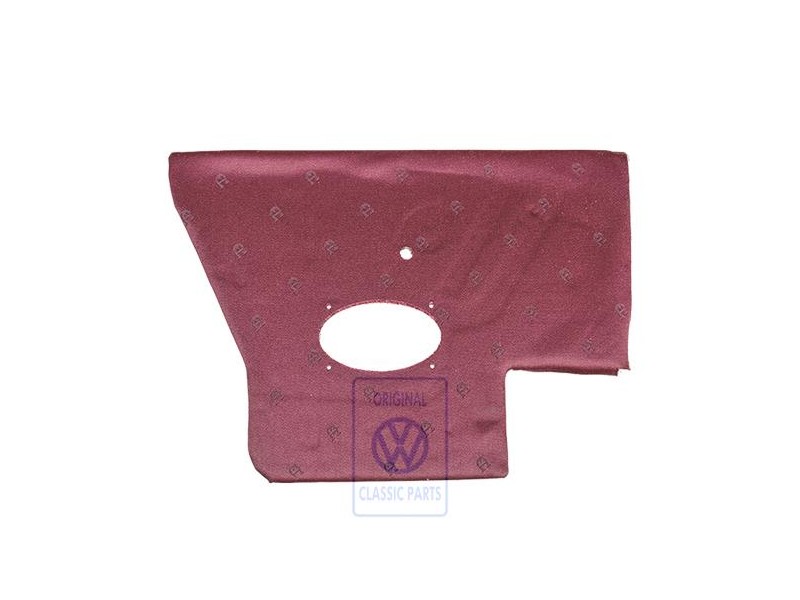 Original VW Side Panel Trim Red Green - 155867044AL6YC