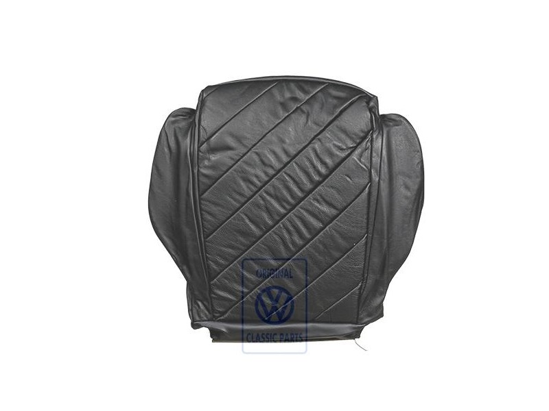 Original VW Seat Cover (Leather/Leatherette) Black - 155881405AFAFB