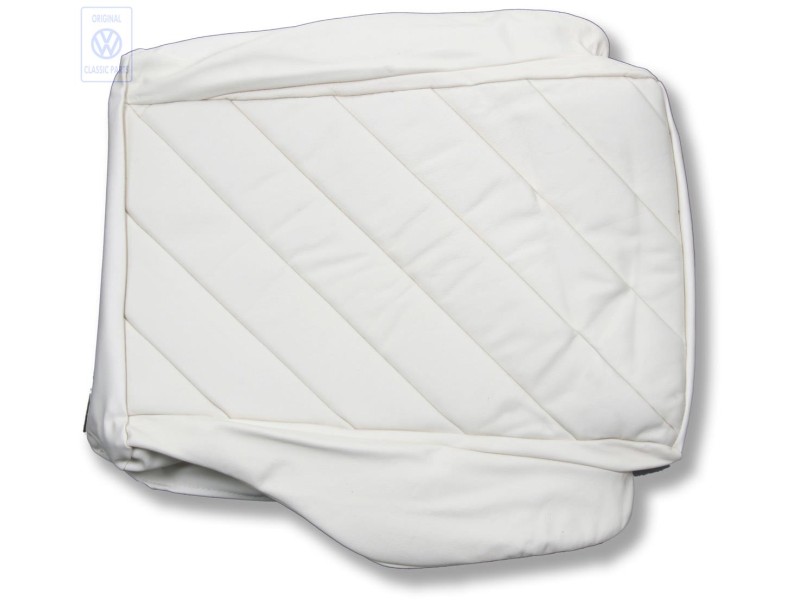 Original VW Seat Cover (Leather/Leatherette) Lasky White - 155881405AFVK4