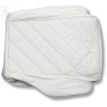 Original VW Seat Cover (Leather/Leatherette) Lasky White - 155881405AFVK4