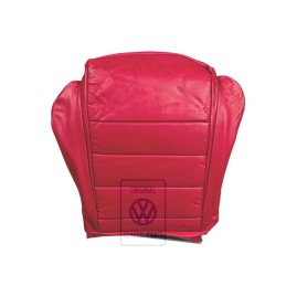 Original VW Seat Cover (Leather/Leatherette) Ember Red - 155881405AGWQ4