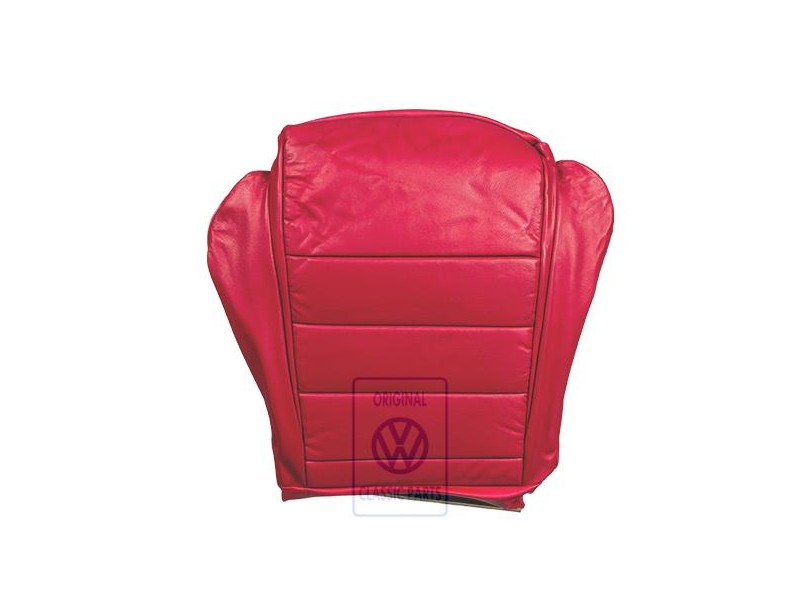 Original VW Seat Cover (Leather/Leatherette) Ember Red - 155881405AGWQ4
