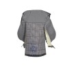 Original VW Backrest Cover (Fabric) Black/Silver - 155881801AKWL5