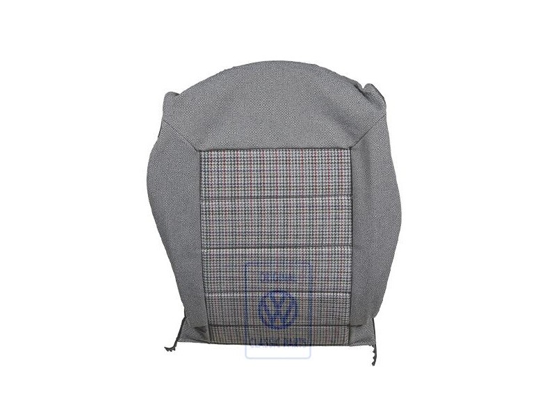 Original VW Backrest Cover (Fabric) Black/Silver - 155881805AKWL5