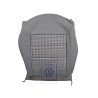 Original VW Backrest Cover (Fabric) Black/Silver - 155881805AKWL5