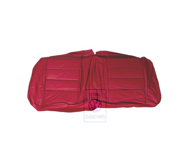 Original VW Seat Cover (Leather/Leatherette) Ember Red - 155885405ALWQ4