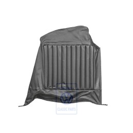 Original VW Backrest Cover (Leather/Leatherette) Black - 155885805BD1BX