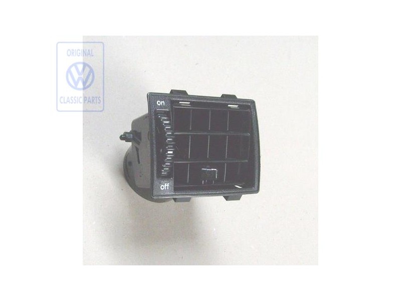 Original VW Air Vent Satin Black - 155819701A 01C