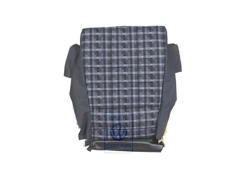 Original VW Seat Covering (Fabric) Black - 155881370A AZK