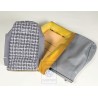 Original VW Backrest Cover (Fabric) Dove Grey - 155881770A AZM