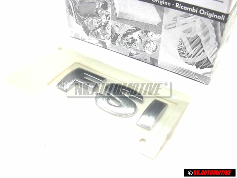 Original VW FSI Rear Trunk Boot Badge Emblem Chrome - 1J0853675L 739