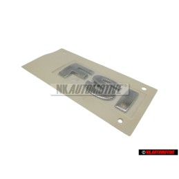 Original VW FSI Rear Trunk Boot Badge Emblem Chrome - 1J0853675L 739