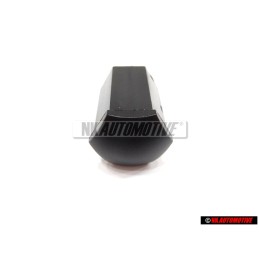 Original VW cap wheel bolt satin black - 867601173 01C