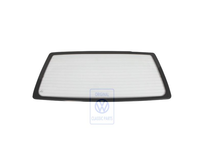 Original VW Rearview Window Heated With Aerial - 1H6845051