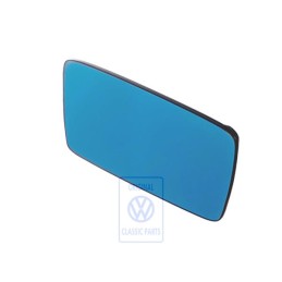 Original VW Mirror Glass (Flat) With Plate - 1H2857522